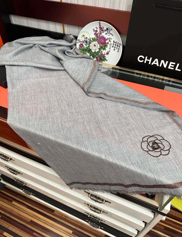 ブランドマフラー細部ディテール